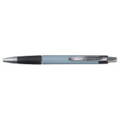 Stijlvol blauw handtekening script monogram pen (Achterkant)