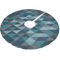 Stijlvol blauw ombre modern geometrisch patroon