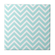 Stijlvol Blauwgroen blauw Chevron-patroon