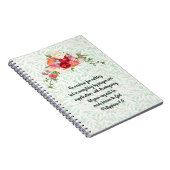  Stijlvol Bloemen Prayer Journal Notitieboek (Rechterzijde)