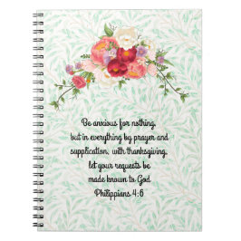  Stijlvol Bloemen Prayer Journal Notitieboek