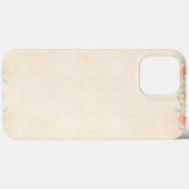 Stijlvol Bloemenpatroon Case-Mate iPhone Case (Achterkant (horizontaal))