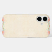 Stijlvol Bloemenpatroon Case-Mate iPhone Case (Achterkant (horizontaal))