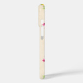 Stijlvol Bloemenpatroon Case-Mate iPhone Case (Achterkant / Links)
