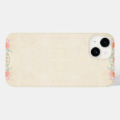 Stijlvol Bloemenpatroon Case-Mate iPhone Case (Achterkant (horizontaal))
