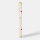 Stijlvol Bloemenpatroon Case-Mate iPhone Case (Achterkant / Links)