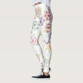 Stijlvol bloemig ontwerp leggings