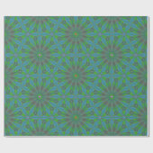 Stijlvol bloemmotief trendy inpakpapier (Vlak)