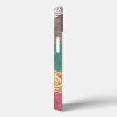 Stijlvol bloempatroon. Helder floraal Case-Mate iPhone Case (Achterkant / Rechts)