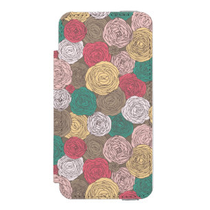 Stijlvol bloempatroon. Helder floraal