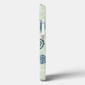 Stijlvol bloempatroon met schattige bloemen Case-Mate iPhone case (Achterkant / Links)