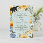 stijlvol Boho Afstuderen Kaart (Staand voorkant)