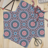 Stijlvol Boho Mosaic Geometric Pattern Tissuepapier