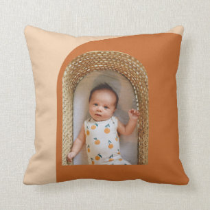 Stijlvol Boho Terracotta Aangepaste Foto Keepomwil Kussen