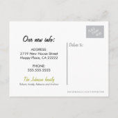 Stijlvol Briefkaart voor bekendmaking van nieuwe a (Achterkant)