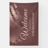 Stijlvol bronzen lanceerfeest voor speciale gelege spandoek (Verticaal)