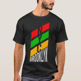 Stijlvol Brooklyn NYC Kleurrijk Grafisch T-shirt