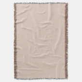 Stijlvol bruin en beige patroon deken (Voorkant Verticaal)