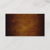 Stijlvol  bruin gouden label (Achterkant)