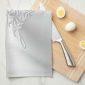 Stijlvol Butterfly Round Tail, in reliëfdruk Theedoek (Quarter Fold)