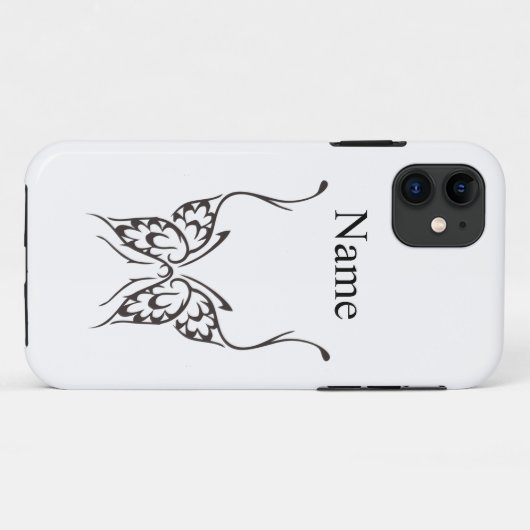 Stijlvol Butterfly Tattoo Thunder_Cove Case-Mate iPhone Case (Achterkant (horizontaal))