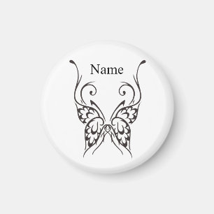 Stijlvol Butterfly Tattoo Thunder_Cove Magneet