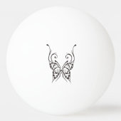 Stijlvol Butterfly Tattoo Thunder_Cove Pingpongbal (Achterkant)