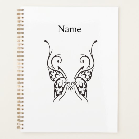 Stijlvol Butterfly Tattoo Thunder_Cove Planner (Voorkant)