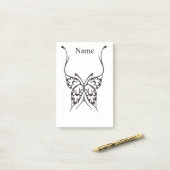 Stijlvol Butterfly Tattoo Thunder_Cove Post-it® Notes (Op bureau)