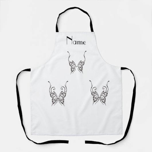 Stijlvol Butterfly Tattoo Thunder_Cove Schort (Voorkant)