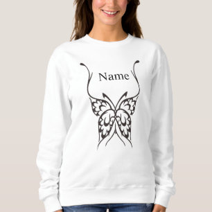 Stijlvol Butterfly Tattoo Thunder_Cove Trui