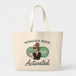 Stijlvol cadeau voor Boss Moms Grote Tote Bag