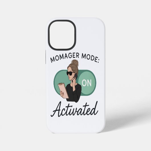 Stijlvol cadeau voor Boss Moms iPhone Hoesje (Achterkant)