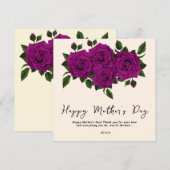 Stijlvol Cadeau voor Moeder | Perfect voor Moederd Feestdagenkaart (Voorkant / Achterkant)