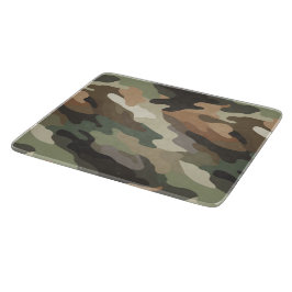 Stijlvol camouflage glazen snijplank keuken decor