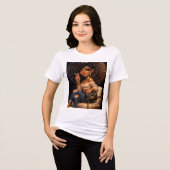 Stijlvol Chibi Meisje T-Shirt (Voorkant volledig)