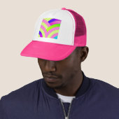 stijlvol chic chevron trucker pet (In situ)