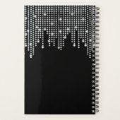 Stijlvol Chic Diamond Hair Appointment Book Planner (Achterkant)