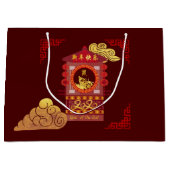 Stijlvol Chinees palanquin Rat Year 2020 Grote GB Groot Cadeauzakje (Voorkant)
