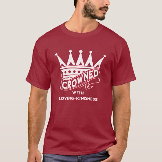 Stijlvol Christelijk KROWN T-shirt (Voorkant)