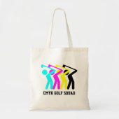 Stijlvol CMYK Golf Tote Bag (Voorkant)
