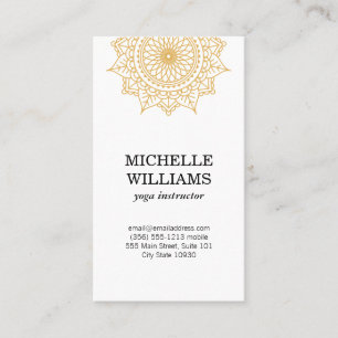 Stijlvol, complex natuurlijk patroon visitekaartje