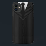 Stijlvol Cool Zwart Pinstripe Suit en Stropdas Case-Mate iPhone Case<br><div class="desc">© Sunny Mars Design - Pinstripe Suit: Zwart en Grijs Hoesje-Mate Mobiele Telefoon Hoesje - Koele duurzame beschermende hoesjes met een mannelijke man zakelijke zwart en grijs pin streep pak, een zwart stropdas en knopen. Ideaal voor zakelijke mannen en vrouwen, mensen in de mannen mode of elke professional op zoek...</div>