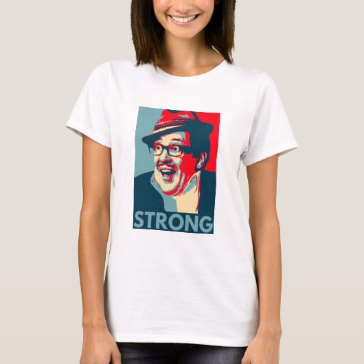 Stijlvol Count Arthur Strong vrouwen T-shirt (Voorkant)