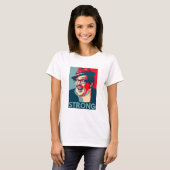 Stijlvol Count Arthur Strong vrouwen T-shirt (Voorkant volledig)