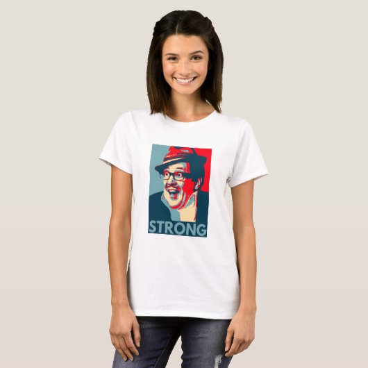 Stijlvol Count Arthur Strong vrouwen T-shirt (Voorkant volledig)