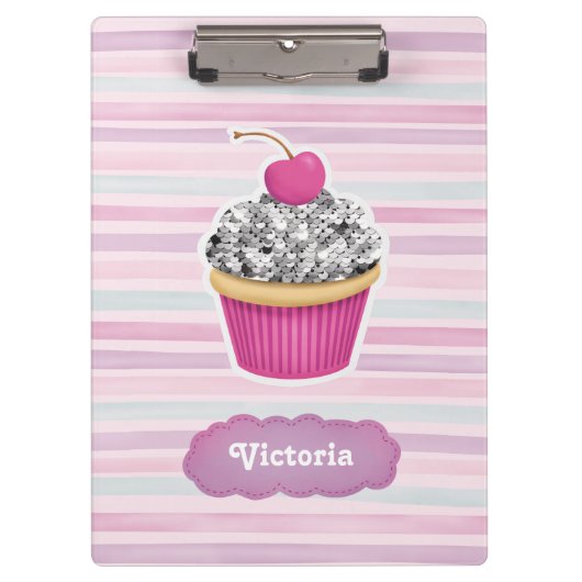  Stijlvol Cupcake Klembord (Voorkant)