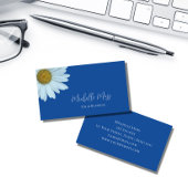 stijlvol Daisy Botanical Blue Visitekaartje