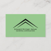 Stijlvol dak, draaggolf, dakbedekking visitekaartje (Voorkant)