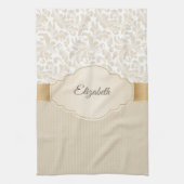 Stijlvol  Damask Theedoek (Verticaal)